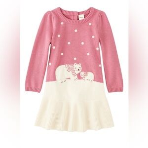 Gymboree Polar Bear Sweater Dress Size 12 NWTS